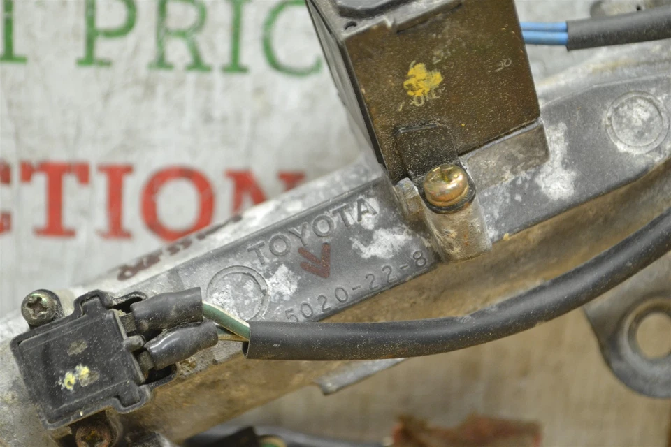Переключатель цилиндра замка зажигания 1990 Toyota Cressida 45020228 управление 140-9E4 Bx6 - Изображение 2 из 4