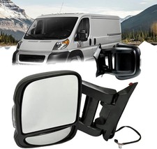 Driver Side Mirror Compatible with 2014-2023 Ram Promaster 1500 2500 3500 Extend