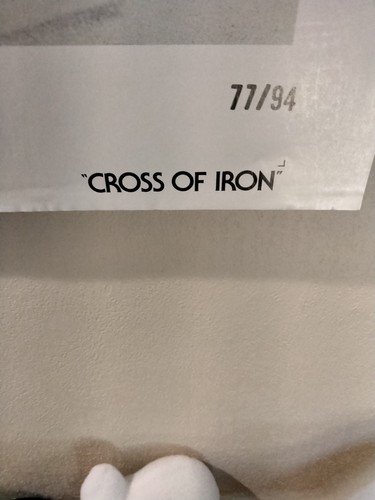 Cross Of Iron Original Vintage Movie Poster 1977 27"x41" - Picture 2 of 3