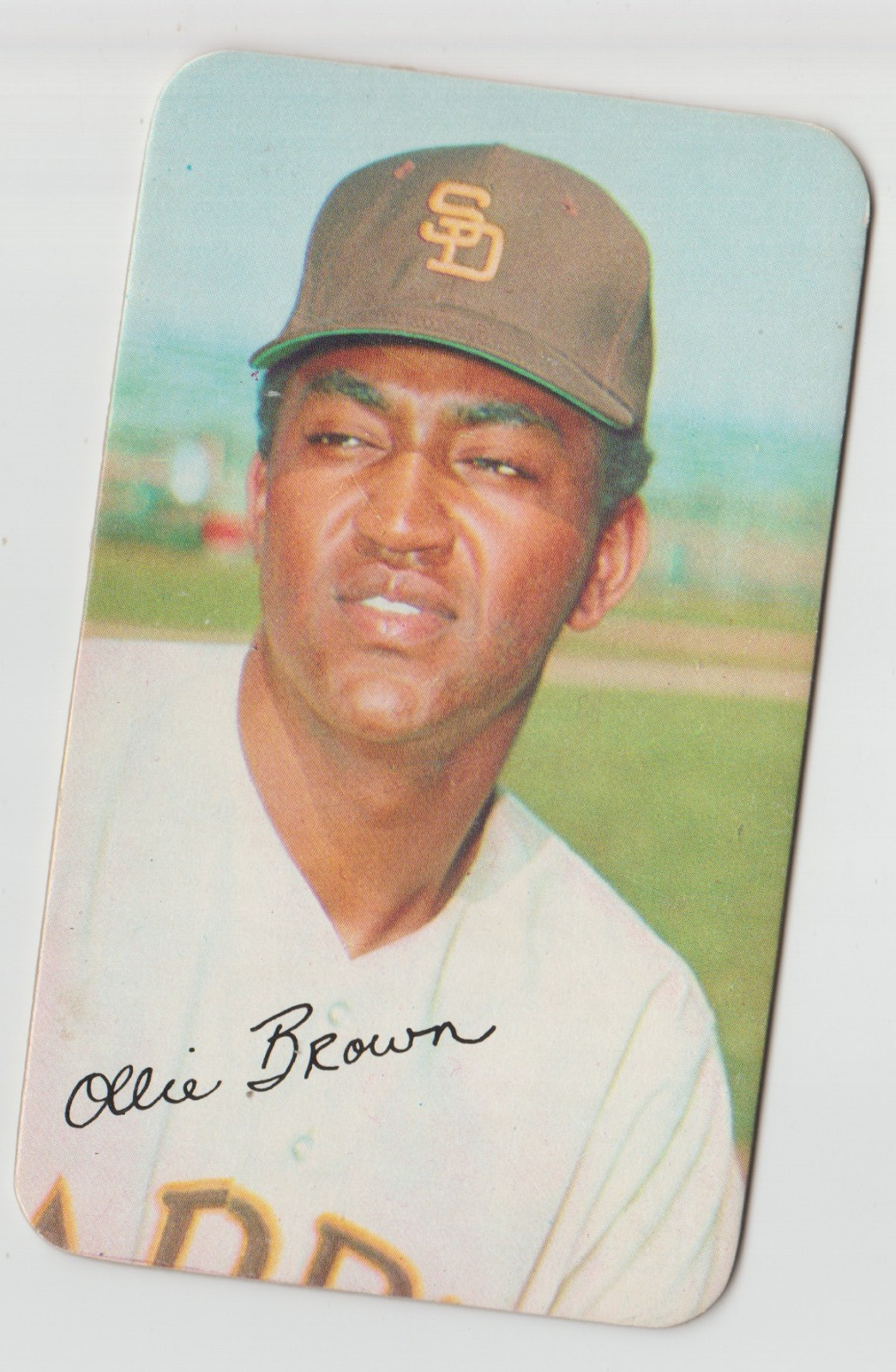 1970 Topps Super Set-Break #36 ollie brown nm