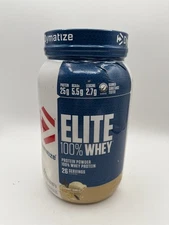 Dymatize Elite 100% 2LB Whey Protein 25g per Serving 25 Servings Pick Flavor NEW