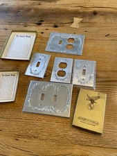 Brass Smith House Light Switch Covers Pewter
