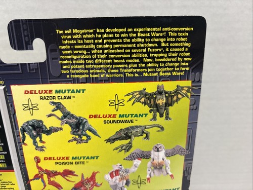 Transformers - Mutant Beast Wars - Clase Deluxe - Soundwave - Nuevo en caja - Hasbro 2000 - Imagen 11 de 22