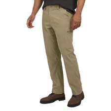 Wrangler Men's Tech Pant, Tan, 34x30