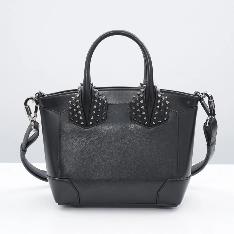 Bolso de Mano CHRISTIAN LOUBOUTIN Eloise Pequeño 116154 Italia Auténtico #52543A Foto 3 de 4