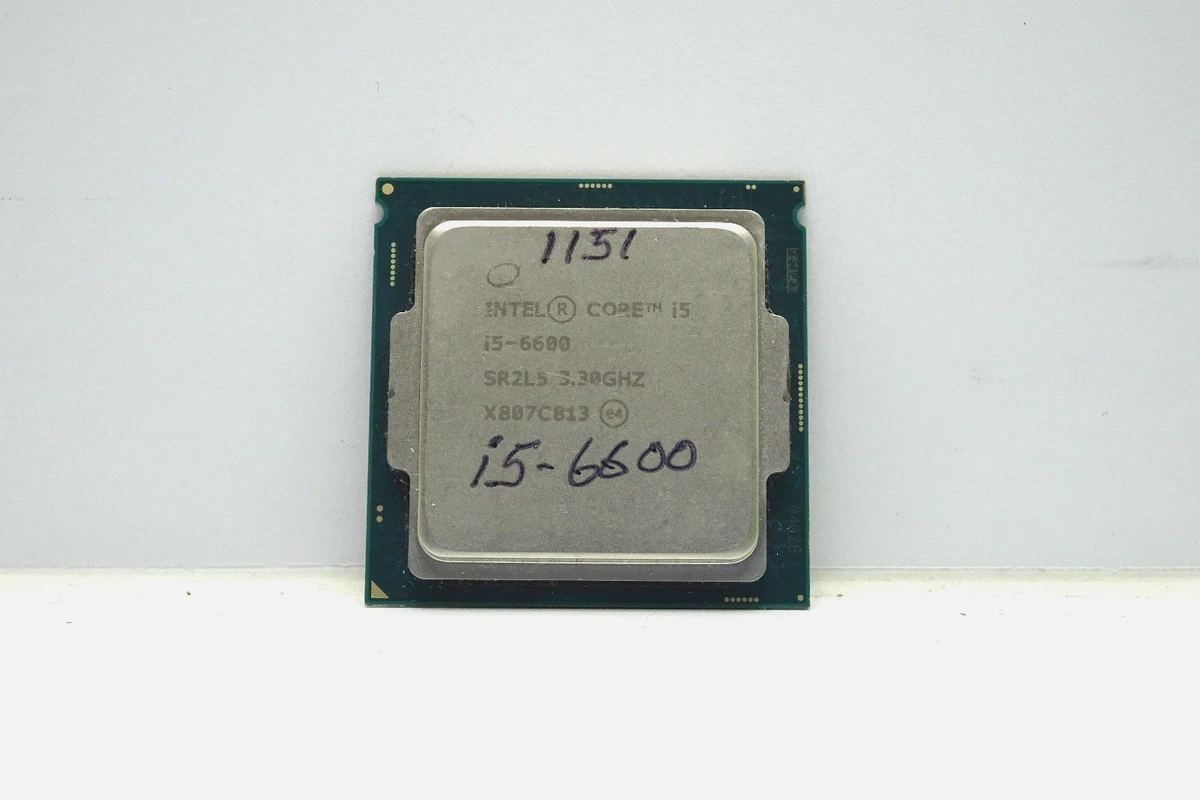 Intel Core i5-6600 Processor Model Computer Processors (CPUs) for