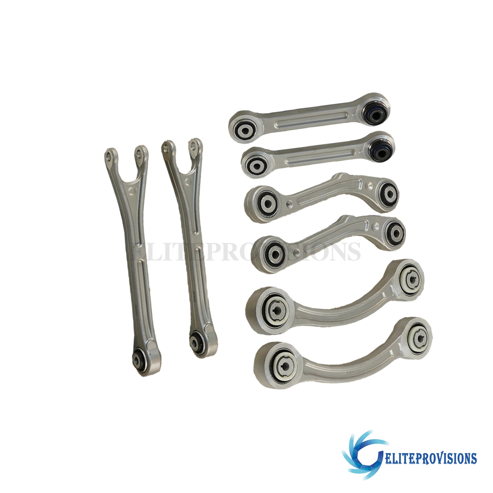 8PCS For Maserati Ghibli Quattroporte 2014-2016 Rear Suspension Control Arm Set