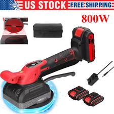 Cordless 21V Tile Vibration Tool with Suction Cup Wall Floor Tiles 5-speeds 