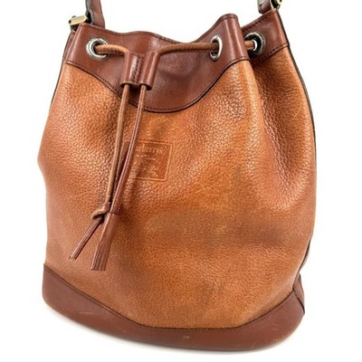Shoulder Bag Burberry Bucket Bag Leather Burberry Leather Bucket