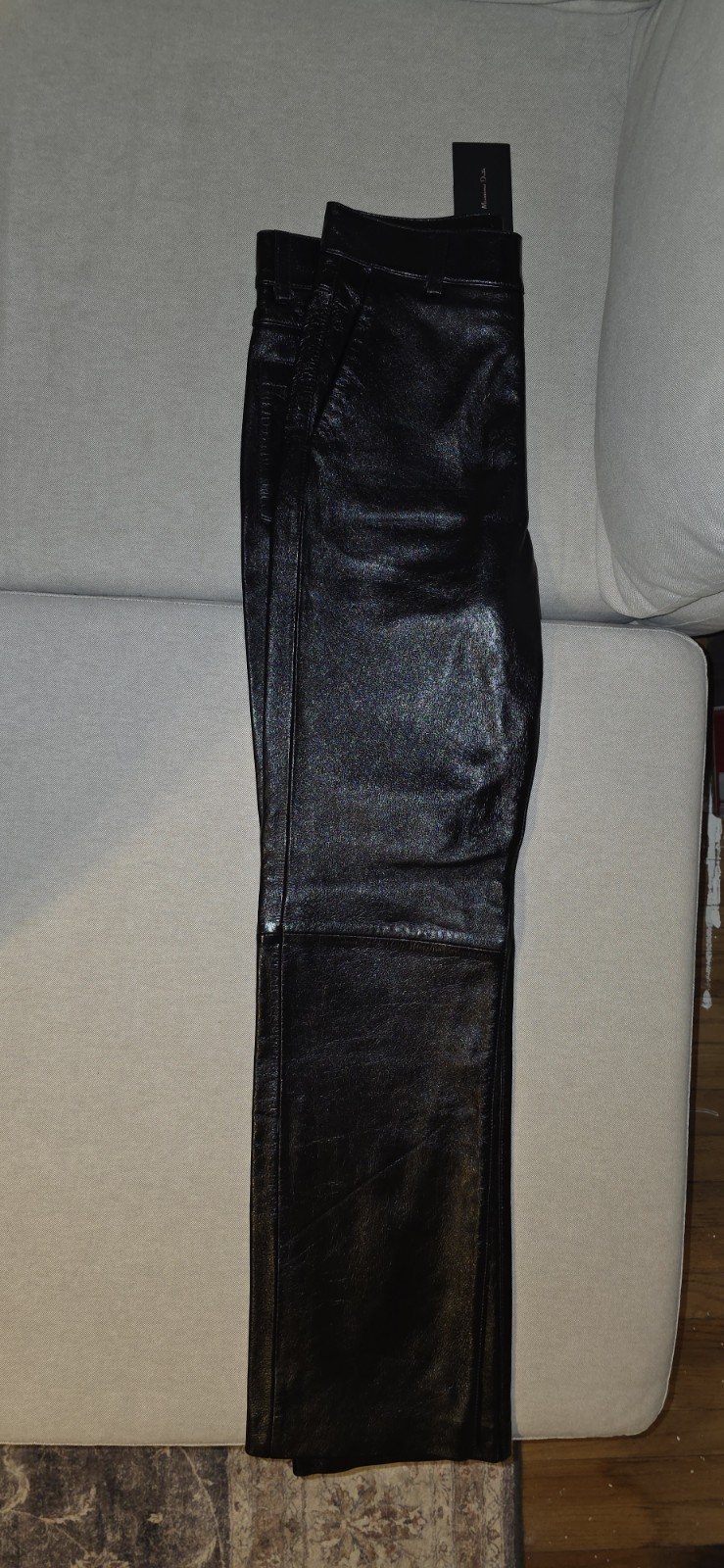 Massimo Dutti Leather Pants thumbnail 6