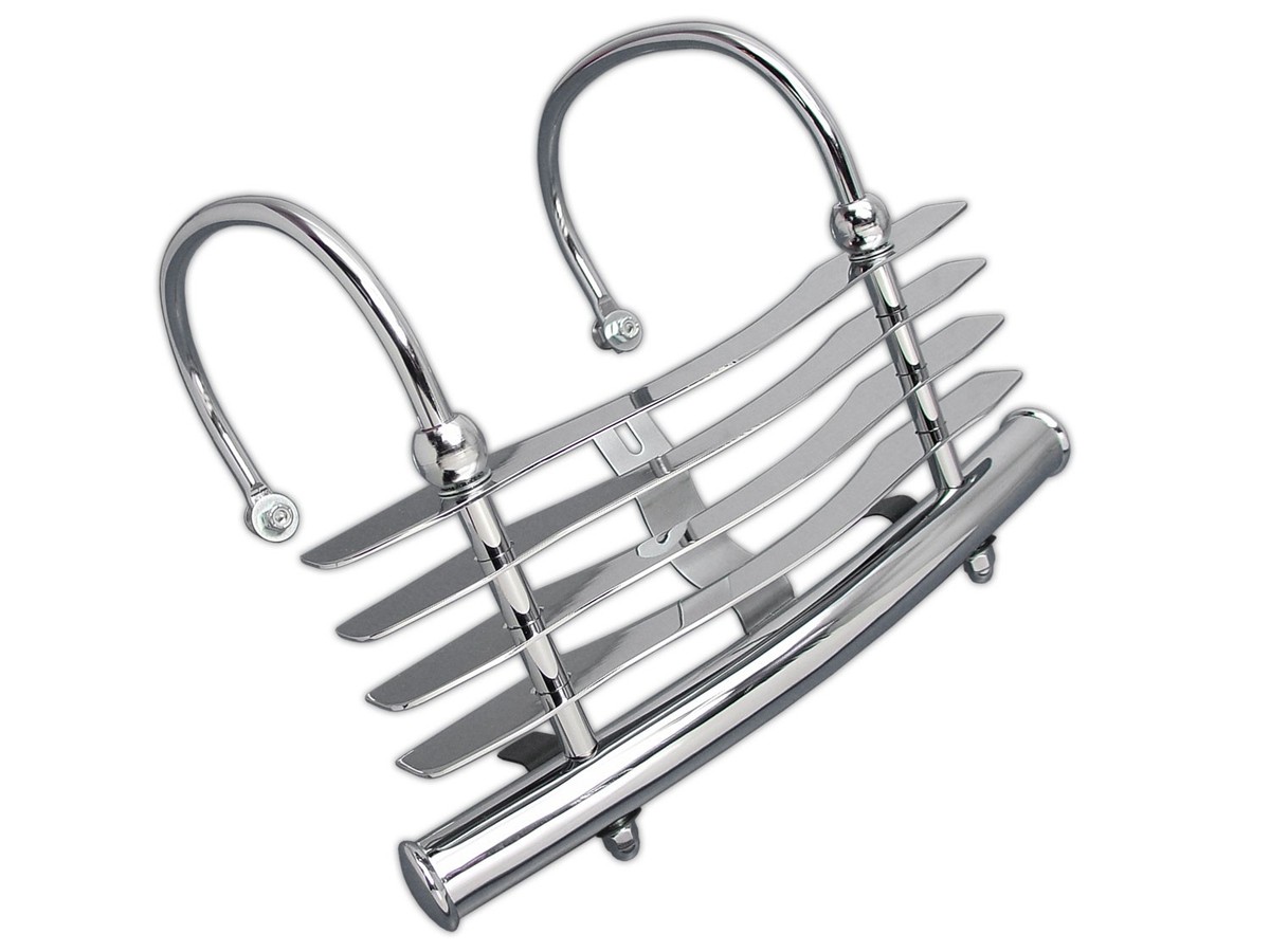 Rear Fender Bumper Grill Cabbage Cutter TRim Harley Panhead