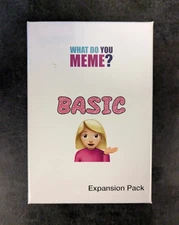 What Do You Meme? Basic Expansion Pack Card Board Game - New & Sealed