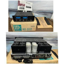 Mcintosh MC-2125 vintage solid-state stereo power amplifier