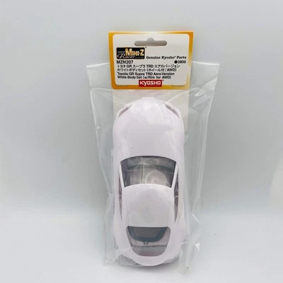 Kit carrosserie Kyosho Mini-z blanc TOYOTA GR Supra TRD version aéro (avec... - Photo 1/4