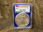 2022 American Silver Eagle $1 1 Oz Fine Silver Coin PCGS MS70 First Strike BLUE