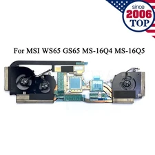 New CPU+GPU Cooling Fan Heatsink for MSI WS65 GS65 Stealth MS-16Q4 MS-16Q5