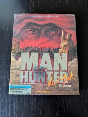 Vintage Sierra manhunter new york big box pc game