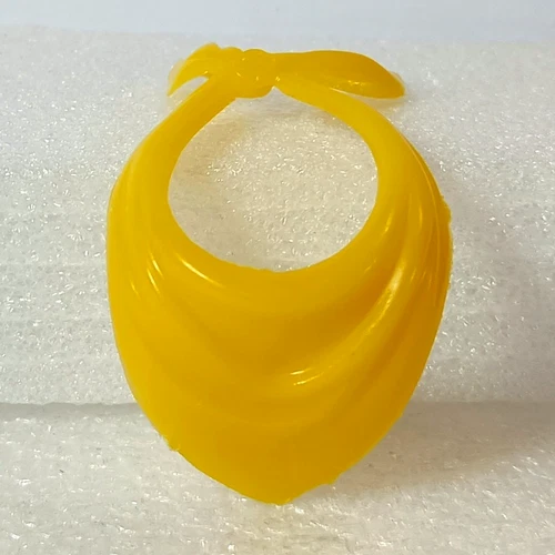 Marx Best of the West yellow neckerchief vintage 1960s 70s cavalry accessory