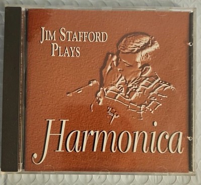 Jim Stafford plays harmonica autographed 1997 Tennessee Waltz Moon River pics  