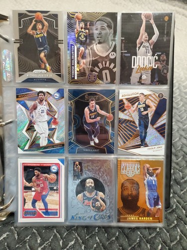 450 Basketball Karten Lot im Ordner - Bild 21 von 24