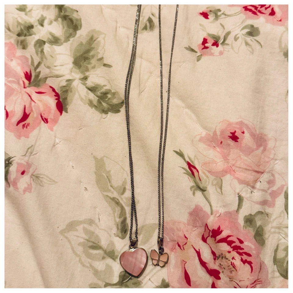 Pink Mother of Pearl Necklace Bundle - Image 2 of 4