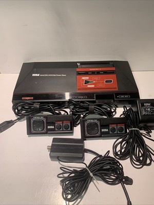 Sega Master System SMS Power Base Console System & Controllers Ready To Play!