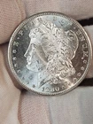 1880-S Morgan Silver Dollar Blast White UNC & Flashy Reflective