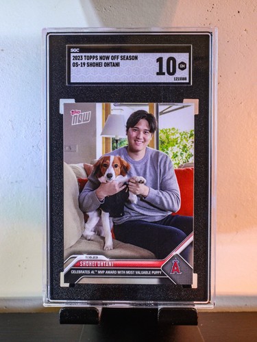 2023 Topps Now - Off-Season Shohei Ohtani #OS-19 SGC 10