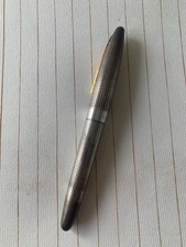 PILOT Elite Silver Fountain Pen 18K Nib beautiful condition w/converter JAPAN JP