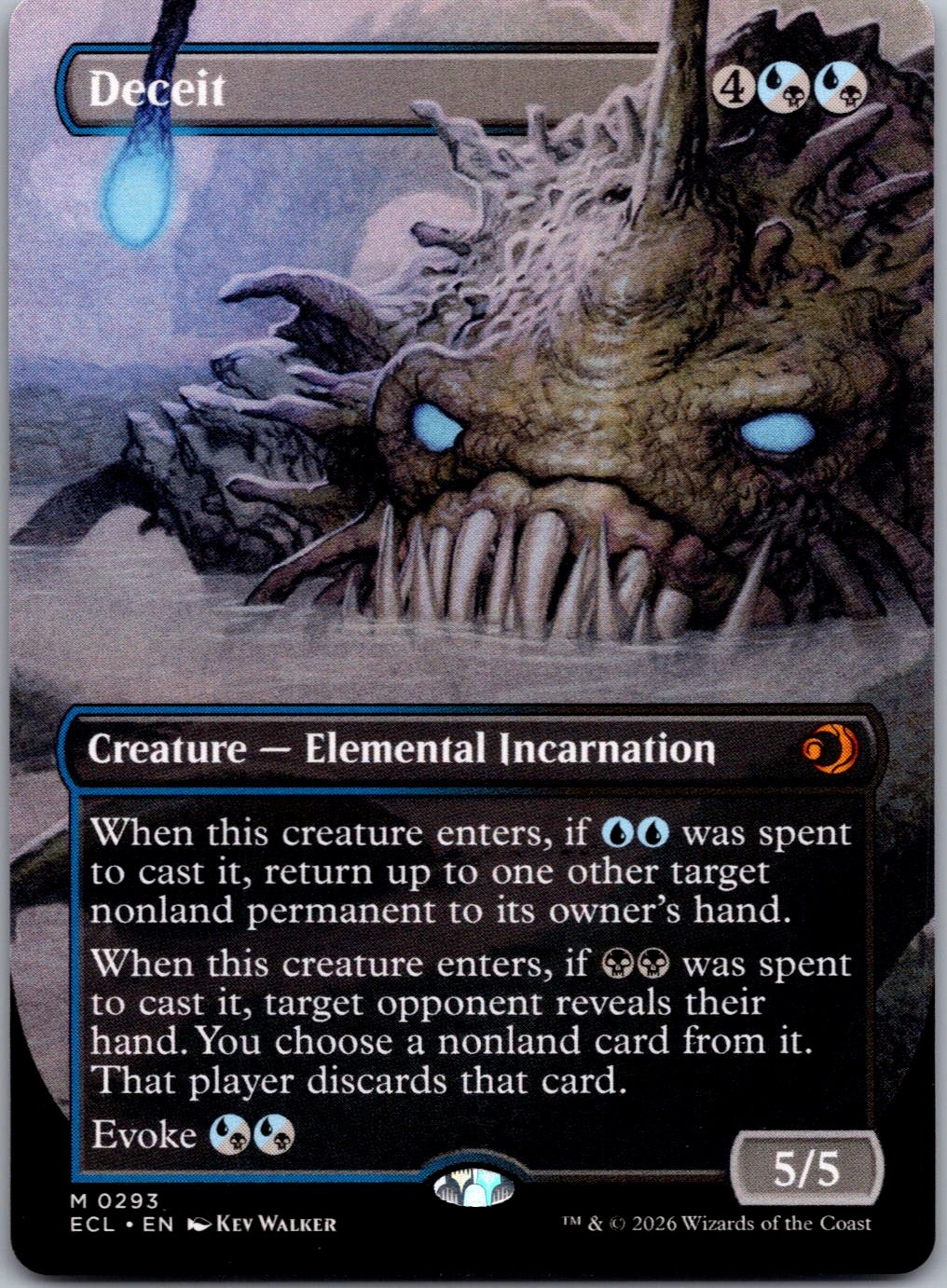 Deceit (Borderless) Lorwyn Eclipsed