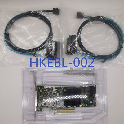 LSI SAS 9341-8I 12GB 8 PORT RAID CONTROLLER+2PCS 8643 to 4 SAS cable
