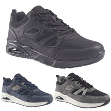 MENS RUNNING TRAINERS CASUAL GYM WALKING SPORTS SHOES BOOTS SHOCK ABSORBING NEW