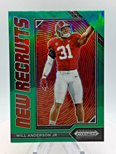 2023 Panini Prizm Draft Picks - New Recruits #NR-7 Will Anderson (RC) Green