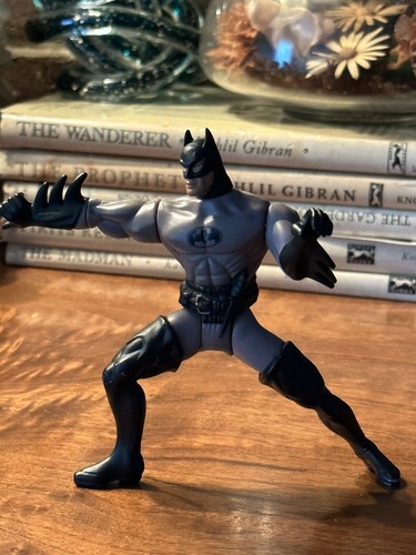 RARE FIGURINE VINTAGE 12 Batman 1994 jaune et noir Kenner DC Comics