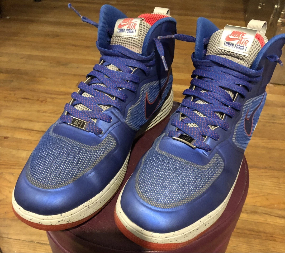 Nike Lunar Force 1 Fuse Game Royal for Sale | Authenticity