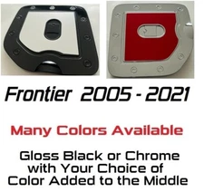 Custom Gas Door For 2004-2021 Nissan Frontier YOU PICK MIDDLE COLOR *LONG BED*