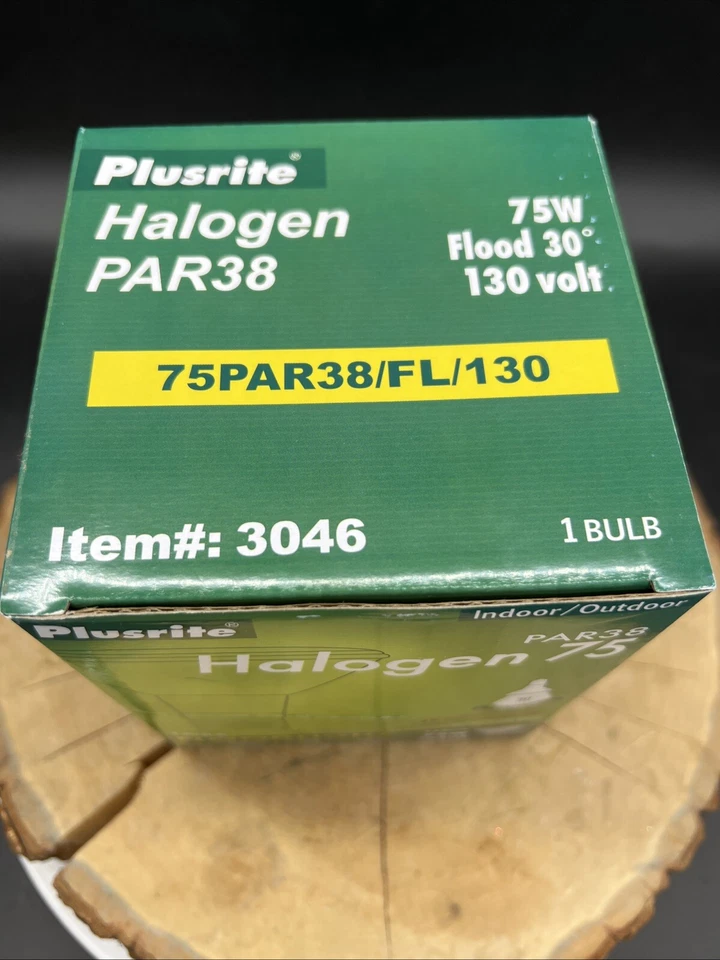 Case of 15 75W Flood 75PAR38 Lamp Bulb 130v E26 Medium BasePlusrite NEW - Image 4 of 4