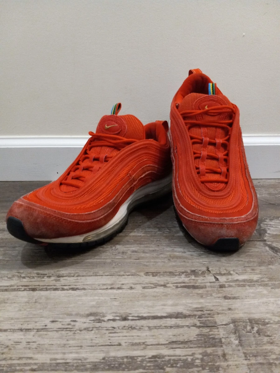 Nike air max cheap 97 red suede