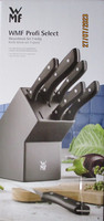 Wmf Messerblock Profiselect Messerblock Messerset 7-TEILIG Gummibaumholz Grau
