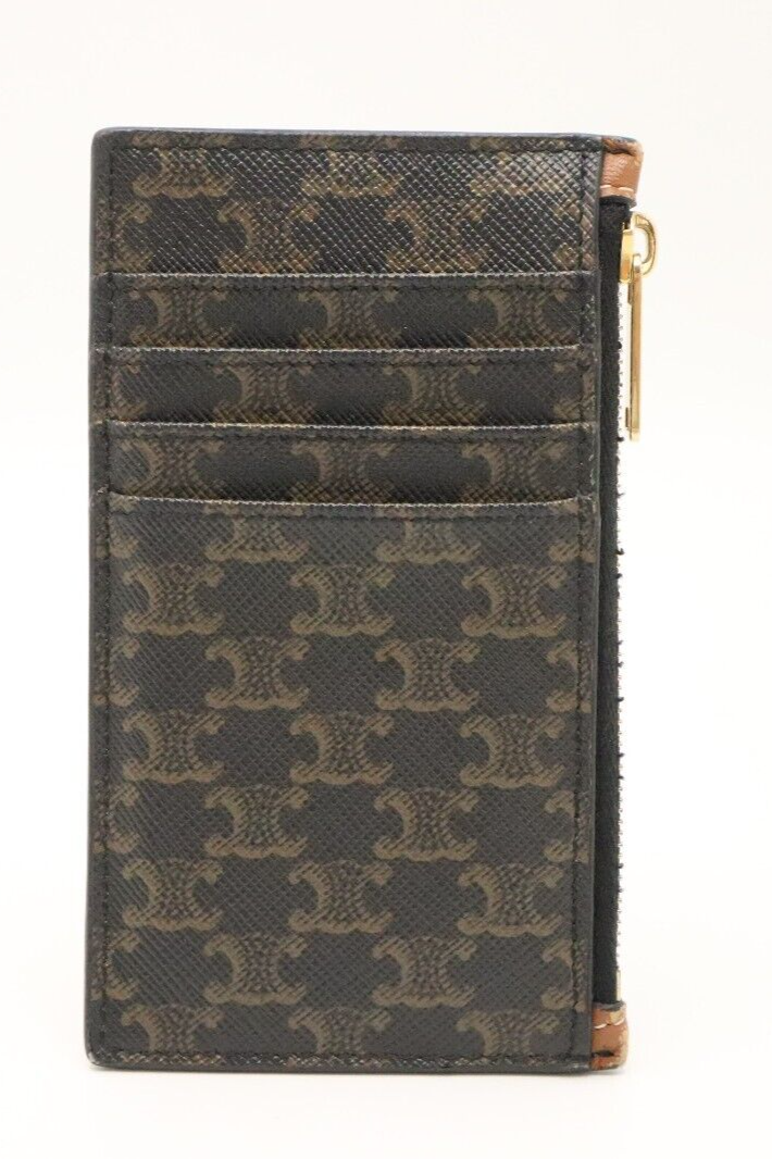 【国内発送】ZIPPED CARD HOLDER IN TRIOMPHE CANVAS HOLDER CARD TRIOMPHE IN 【国内発送】ZIPPED CANVAS