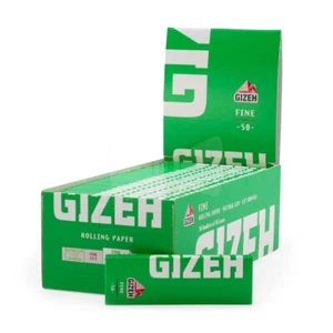 Gizeh Cartine Corte Fine Verde Cartine 25 Libretti Prodotto Originale