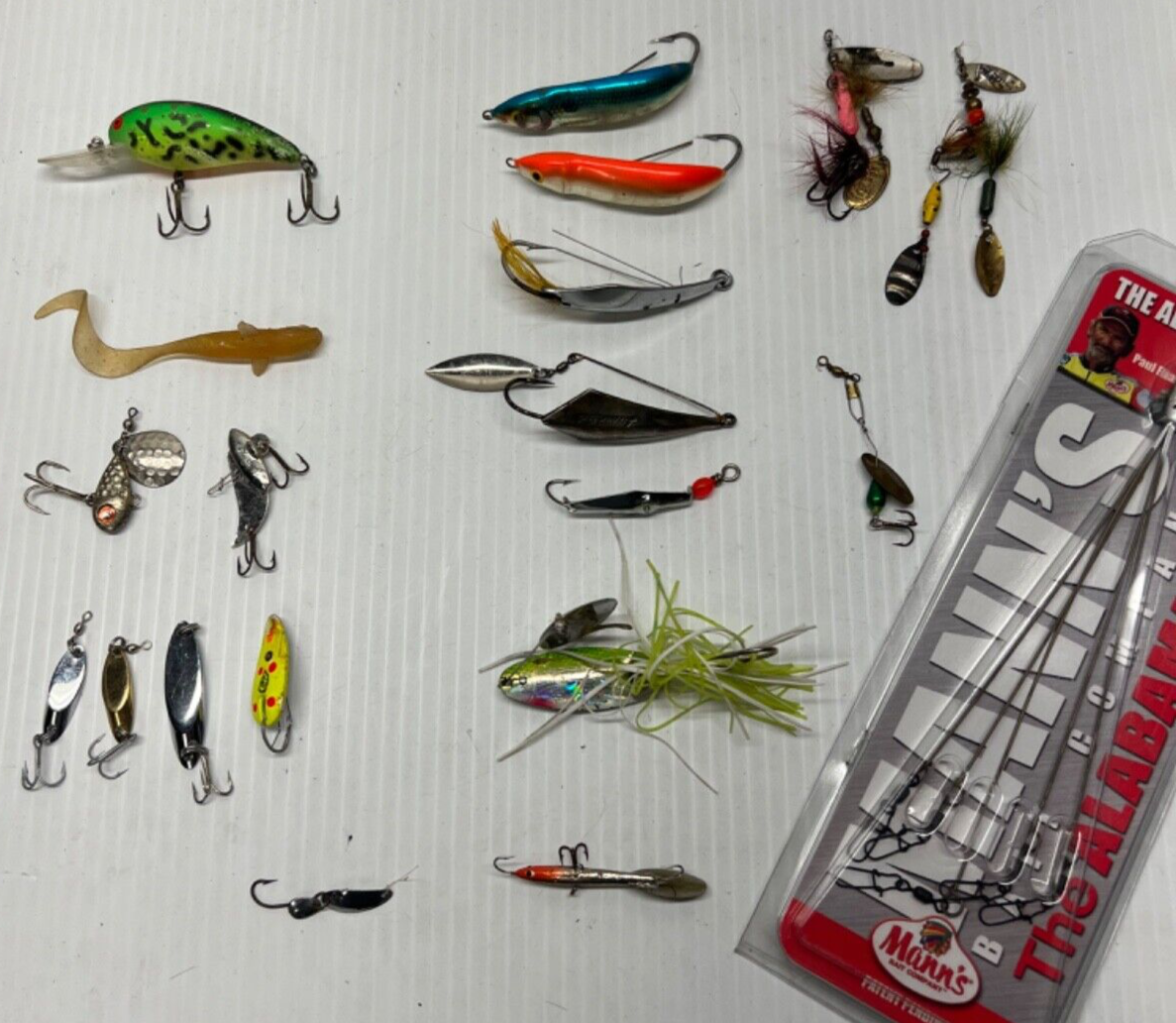 18 Misc Fishing Lures w/ Alabama Rig. | eBay