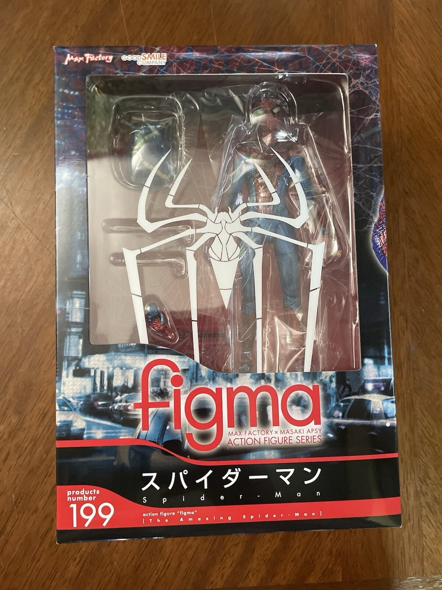 Good Smile Figma Max Factory 199 Amazing SPIDER-MAN Action Figures