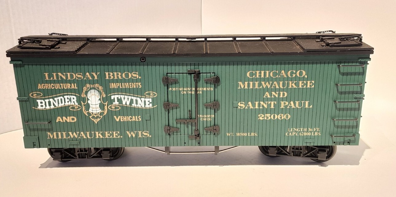 USA Trains G Scale Box Car BINDER TWINE SM&SP 25060 eBay