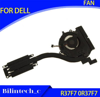 FOR DELL Latitude E7270 CPU Heatsink Fan Intel Graphics  R37F7 0R37F7