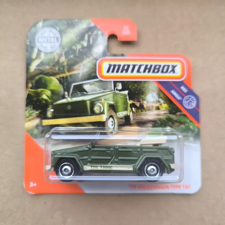 MATCHBOX Short Card MBX 74 VOLKSWAGEN TYPE 181 GREEN JUNGLE 33/100