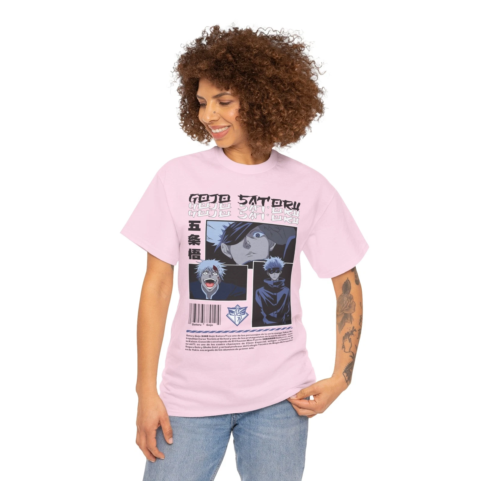 Gojo Satoru Jujutsu Satoru T-Shirt Sukuna Anime Japanese Tee Shirt Manga JJK
