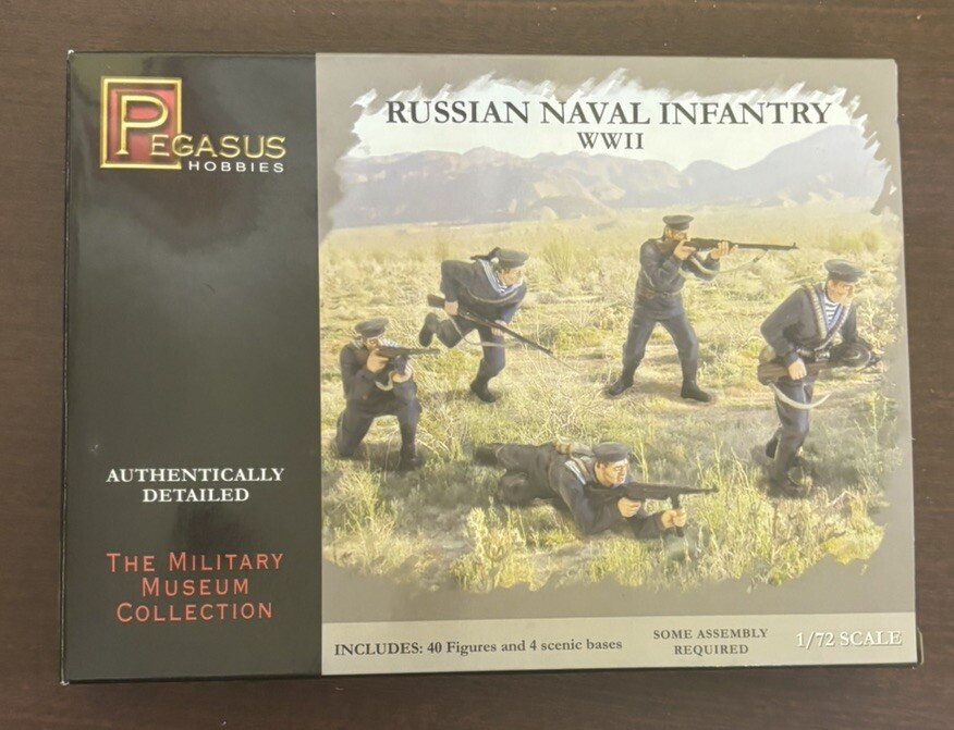 Pegasus Hobbies PG7270 - 1/72 WW II: Soviet Naval Infantry - New