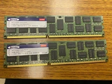 Lot of 2 ACTICA 16GB DDR3-1600 MHz REG ECC Server Memory ACT16GHR72U4J1600S