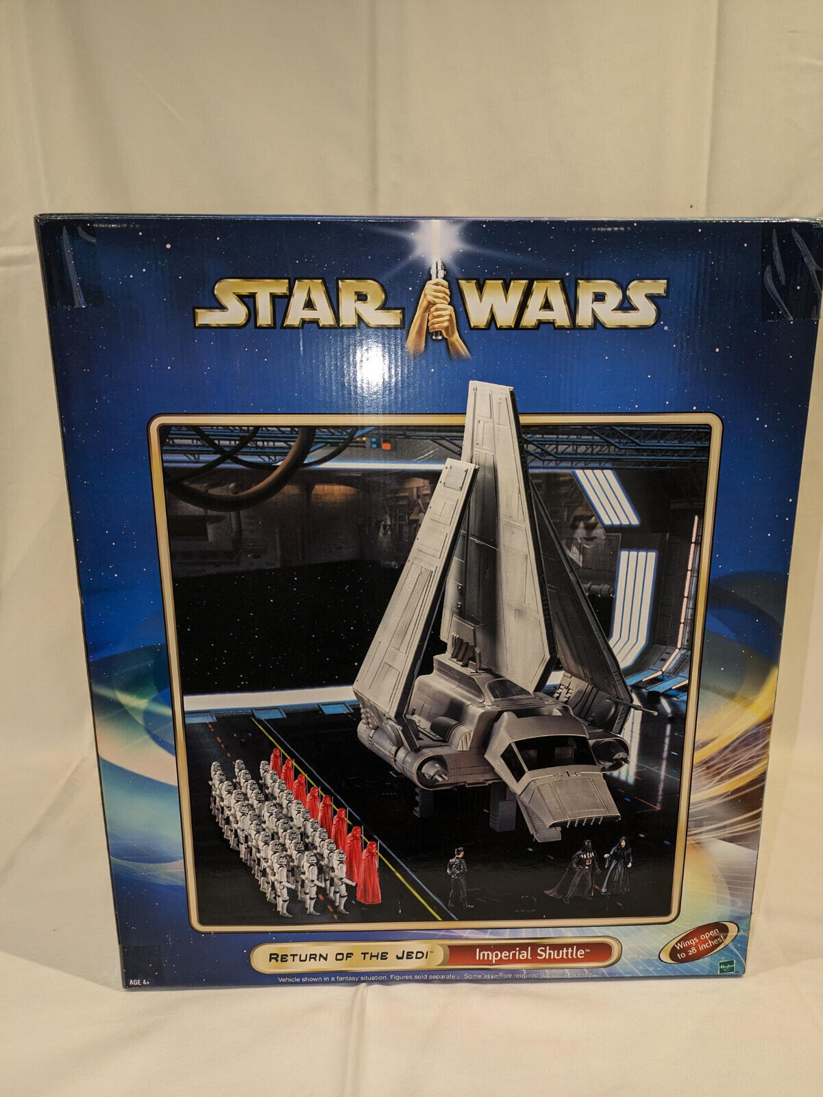 2002 Hasbro Star Wars Jedi Imperial Shuttle NIB, Sealed, Smoke-Free, Collectible